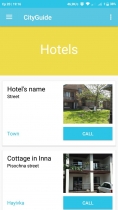 City Quide - Android Studio Project Screenshot 2