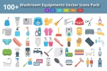 Washroom Equipment Color Vector Icon Screenshot 1
