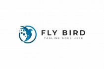 Fly Bird Logo Screenshot 3