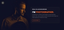 Ronisk - Personal Portfolio HTML Template Screenshot 1