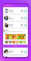 Random Video Call - Fake Call Android App Screenshot 19