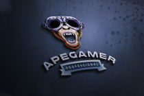 Ape Gamer - Aggressive Gaming Logo Screenshot 1